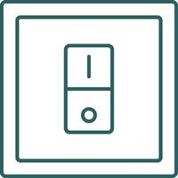 Switcher Line Gradient Icon vector