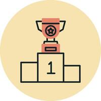 Winner Podium Vector Icon