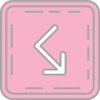 Bounce Line Filled Light Icon vector