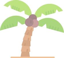 árbol plano ligero icono vector