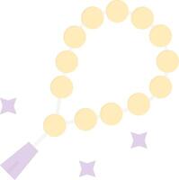 Beads Flat Light Icon vector