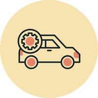 Car Setting Vector Icon