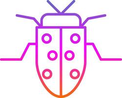 Insect Line Gradient Icon vector