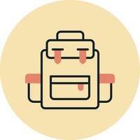 Backpack Vector Icon