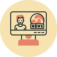 World News Vector Icon