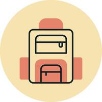 Backpack Vector Icon