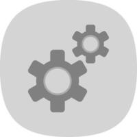 Automation Flat Curve Icon vector