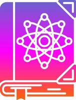 Sciene Glyph Gradient Icon vector