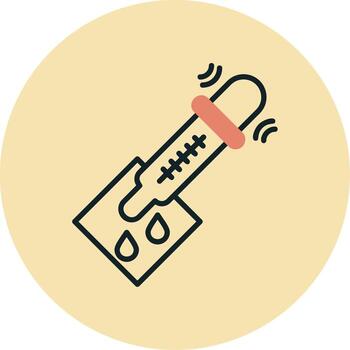 icono de vector de prueba