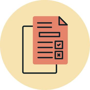 Document Vector Icon