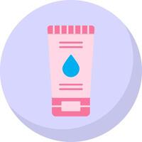 Face Wash Flat Bubble Icon vector