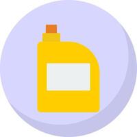 Bleach Flat Bubble Icon vector