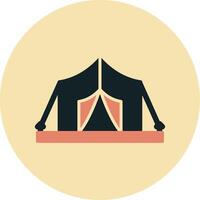 Tent Vector Icon