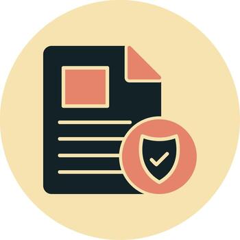 Approved Document Vector Icon