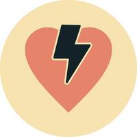 Broken Heart Vector Icon