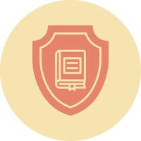 Protect Book Vector Icon