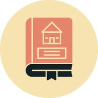 Architecture Book Vector Icon