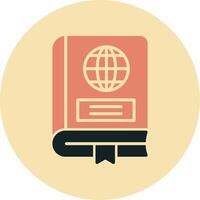 Geography Book Vector Icon