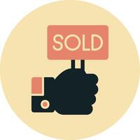 Sold Vector Icon