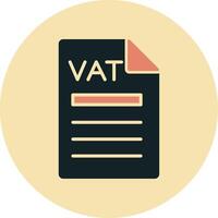 Vat Vector Icon