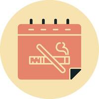 No Tobacco Day Vector Icon