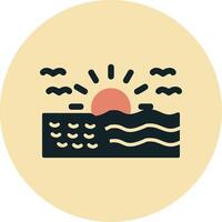 Sunrise Vector Icon