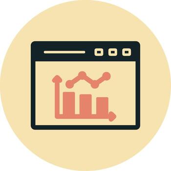 Bar Chart Vector Icon