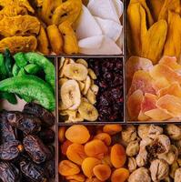 Organic Healthy Assorted Dried Fruit Mix photo