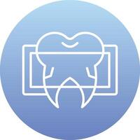 Dental X Ray Vector Icon