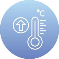 High Temperature Vector Icon