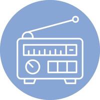 Radio Vector Icon