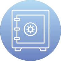 Safe Box Vector Icon