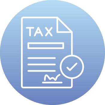 icono de vector de contrato