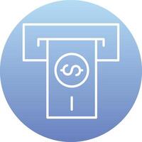 Withdraw Money Vector Icon
