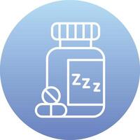 Sleeping Pills Vector Icon