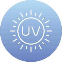 Ultravoilet Vector Icon