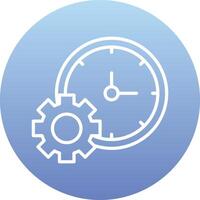 Time Manager Vector Icon