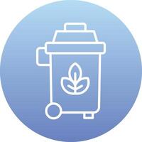 Trash Bin Vector Icon