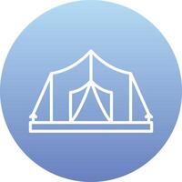 Tent Vector Icon