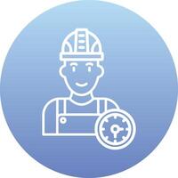 Work Time Vector Icon