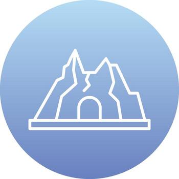 Cave Vector Icon