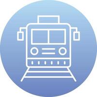 icono de vector de tren