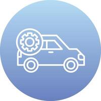 Car Setting Vector Icon