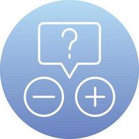 Decision Making Vector Icon