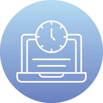 trabajo excesivo vector icono