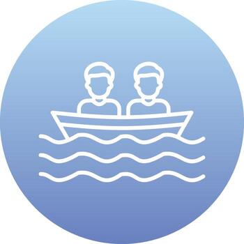 linr gradient circle vector