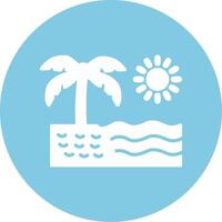 Beach Vector Icon