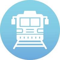 icono de vector de tren