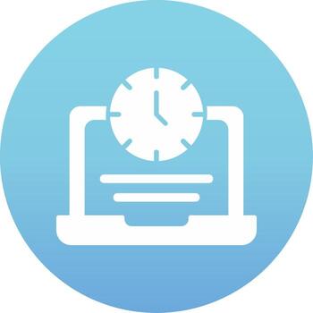 trabajo excesivo vector icono