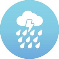 icono de vector de lluvia